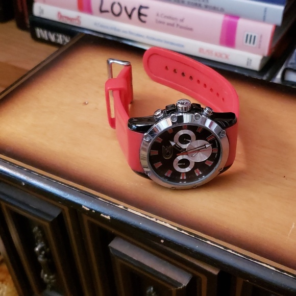 Croton large rubber band chrono - Picture 4 of 4